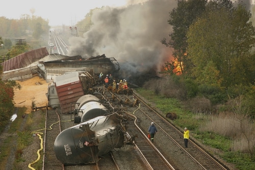train accident