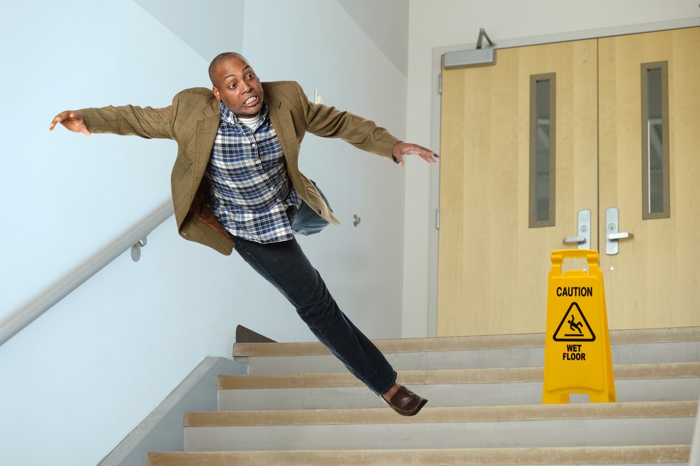unsafe stairwell