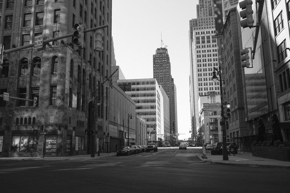 DetroitMiUsa-June2022StreetViewFromThe