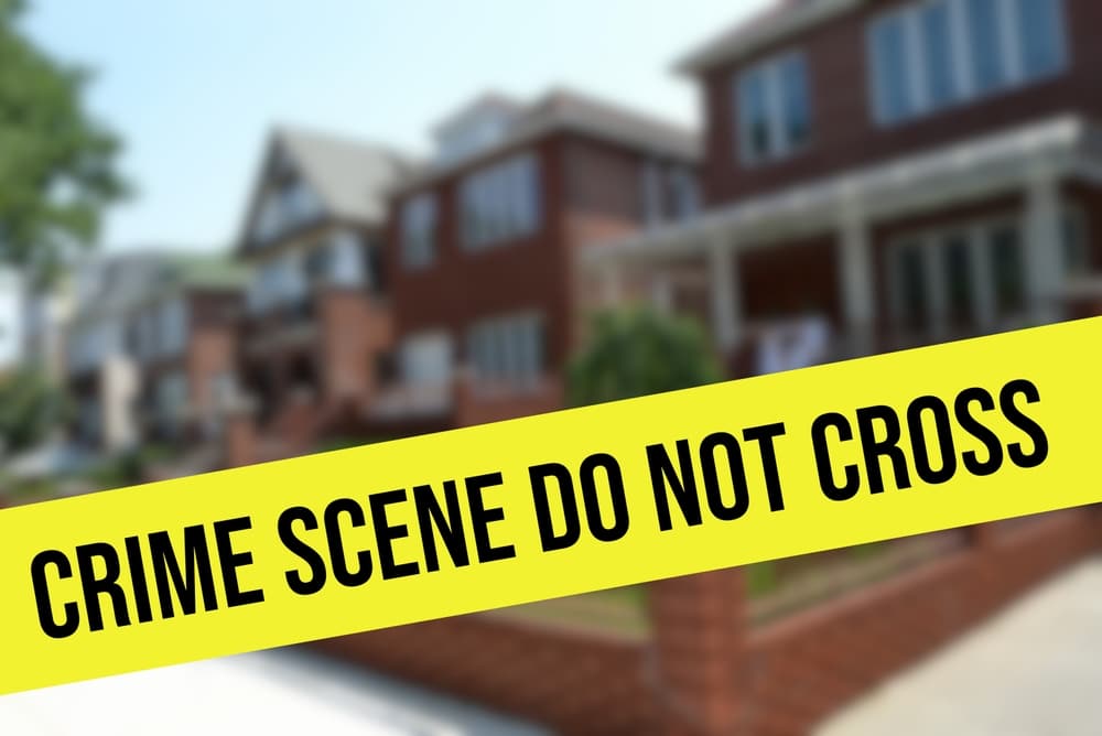 crime tape