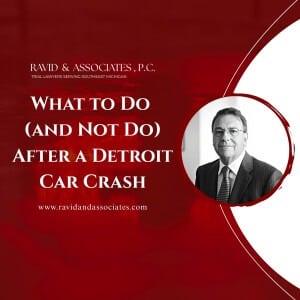 What to Do After a Car Crash in Detroit