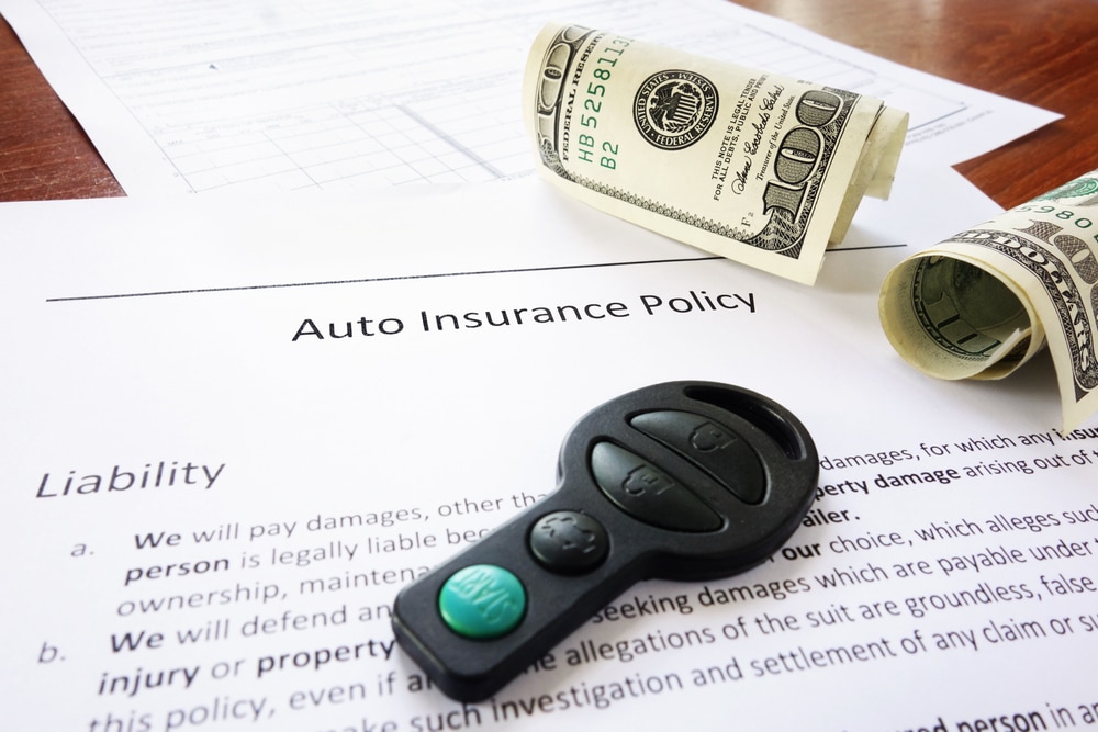 AutoInsurancePolicyWithCashAndKeyFob