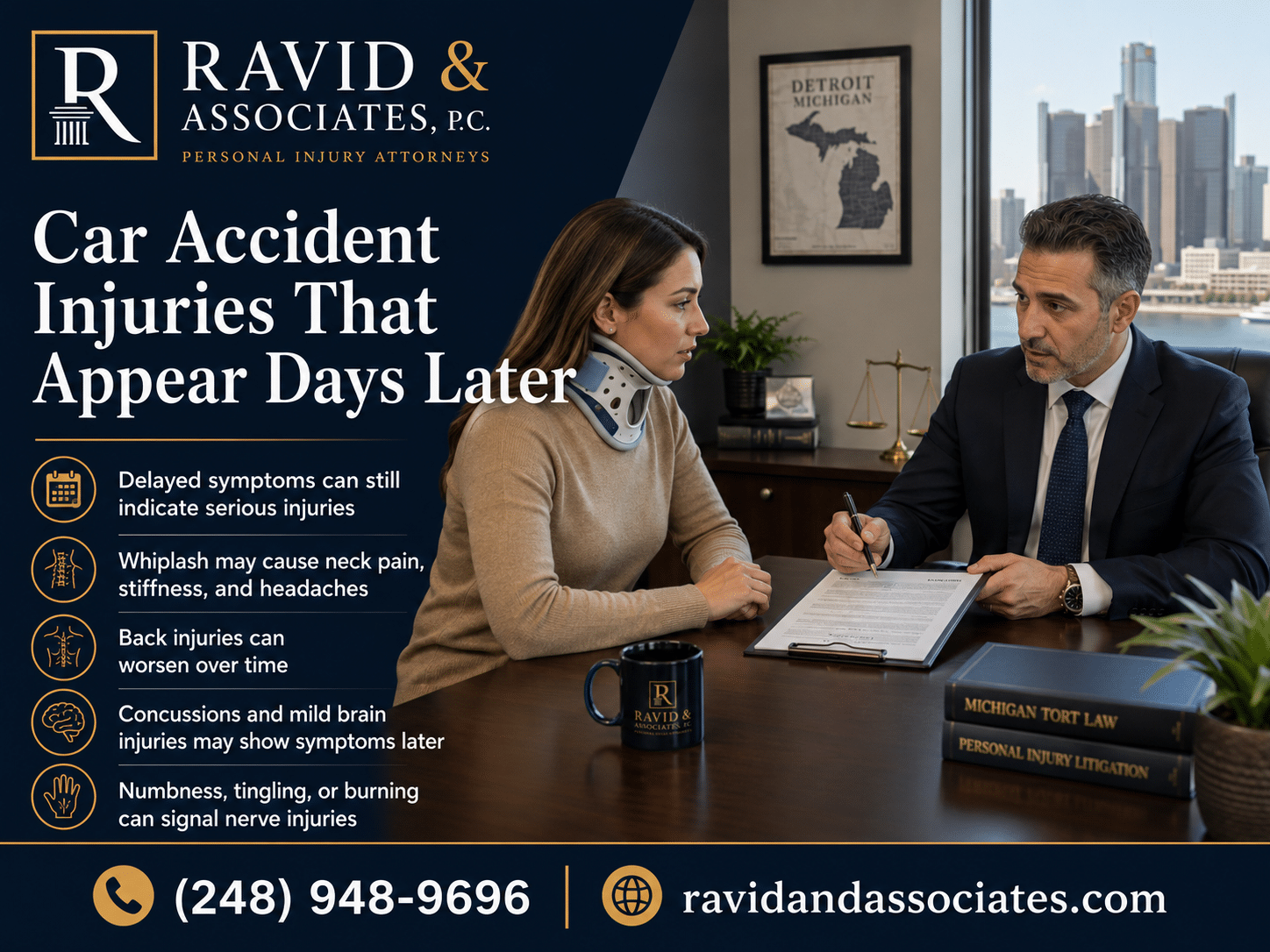 Car Accident Injuries That Appear Days Later