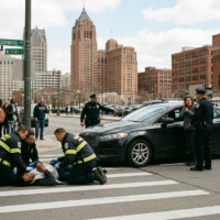 What To Do After Being Hit By A Car While Crossing The Street In Detroit