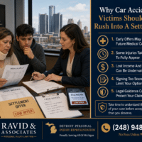 Why Car Accident Victims Should Not Rush Into A Settlement
