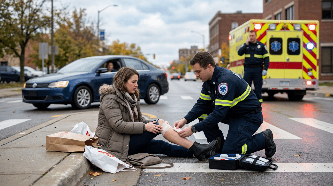 Can A Pedestrian Receive Michigan No-Fault Benefits After Being Hit By A Car