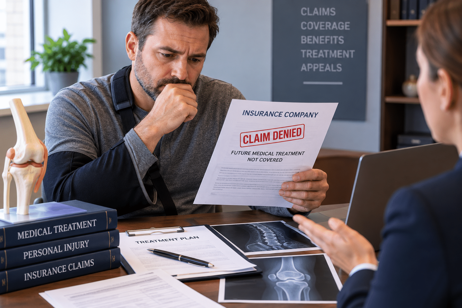 Can an Insurance Company Refuse to Pay for Future Medical Treatment