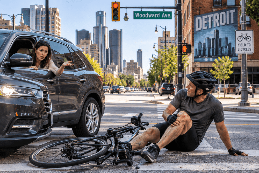 Drivers Failing To Yield To Cyclists At Intersections