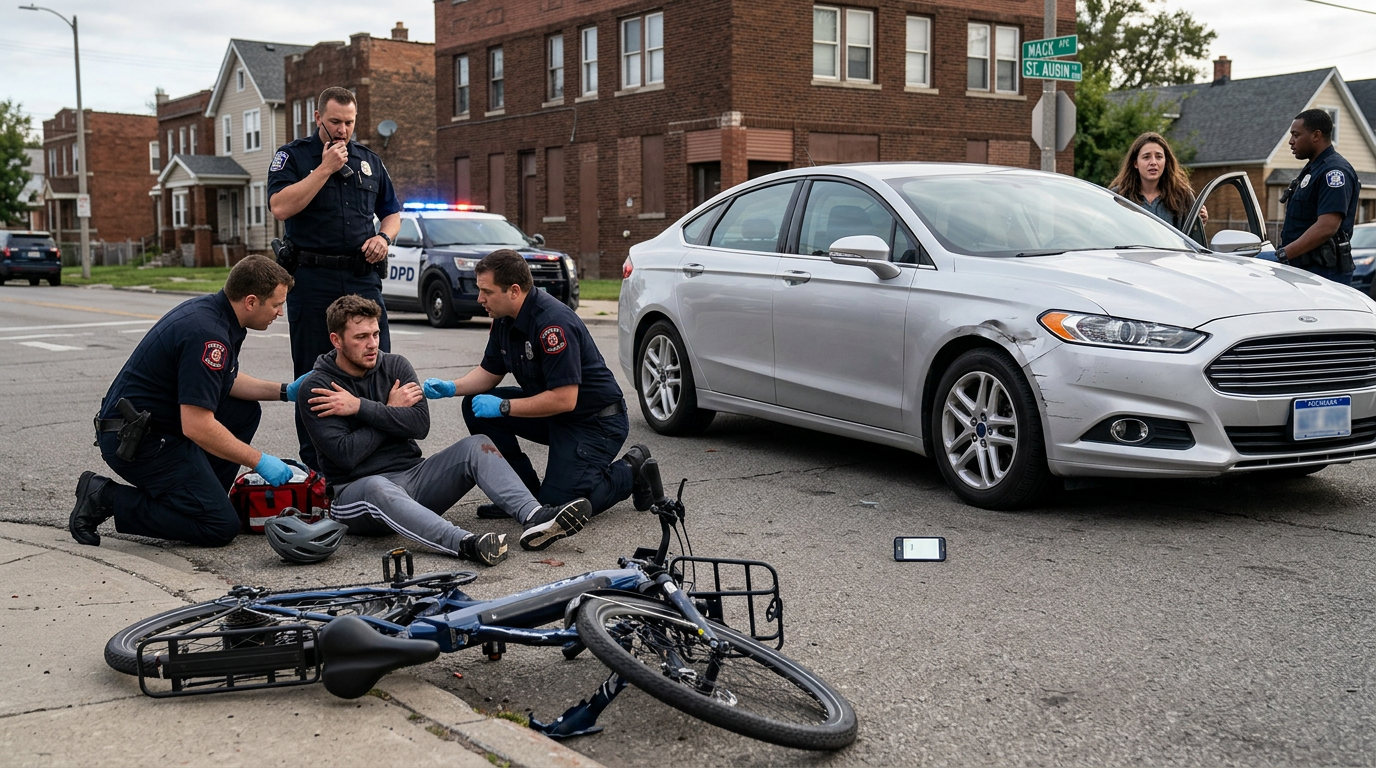 E-Bike Accidents Caused By Distracted Drivers