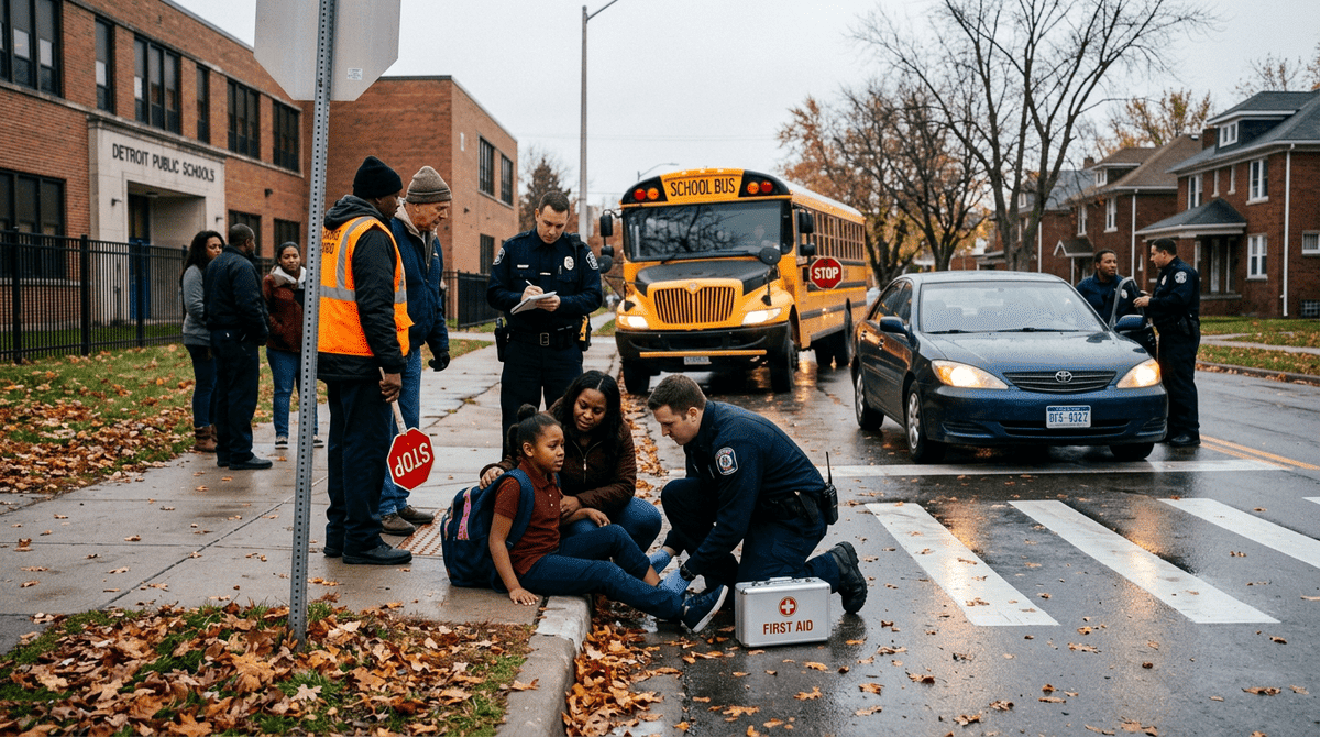 Child Pedestrian Accidents Near Schools And Crosswalks