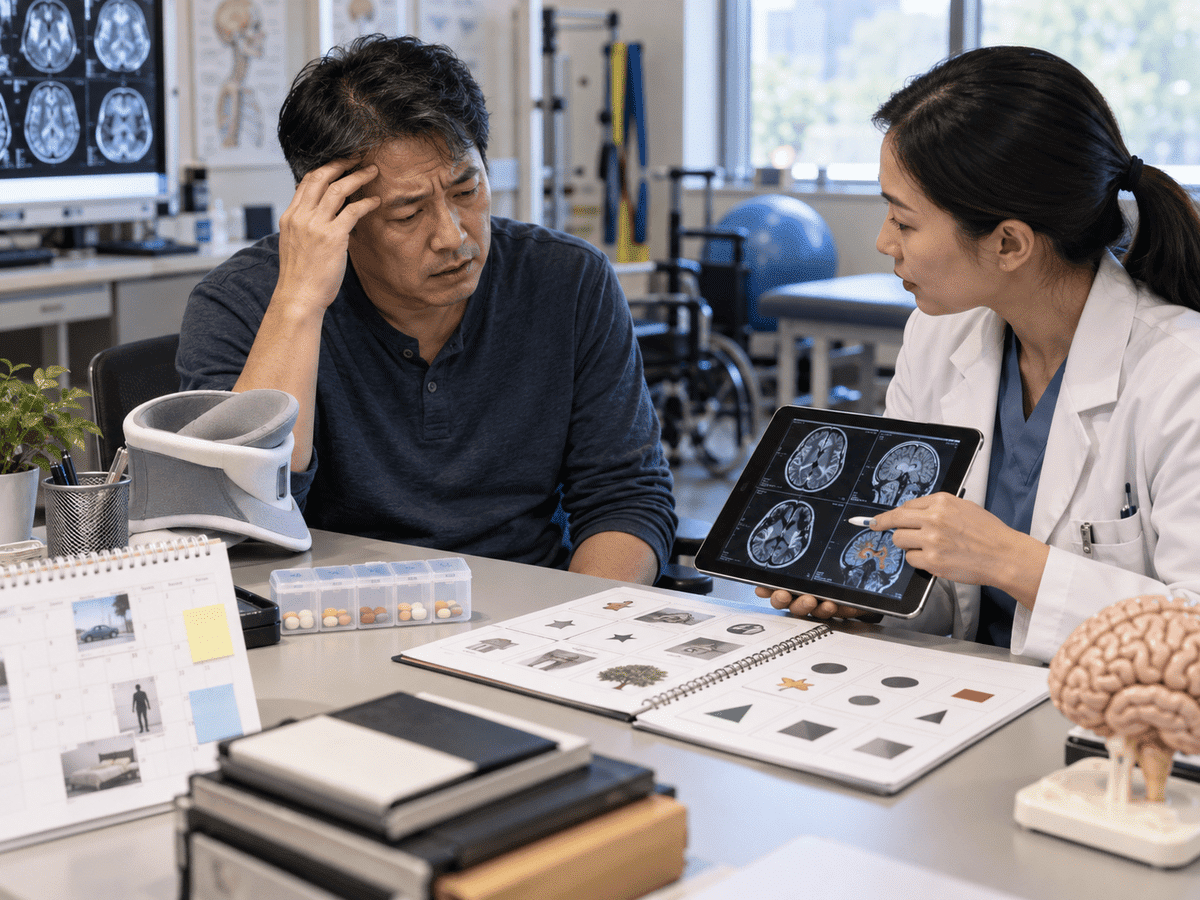 Memory Loss and Cognitive Problems Following a Serious Car Accident